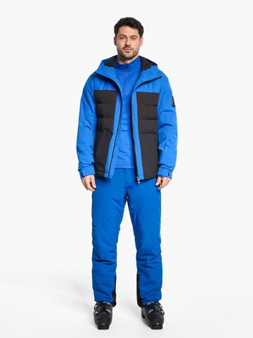 ZIENER Regular Workout Pants 'TAZLIN-Z' in Blue