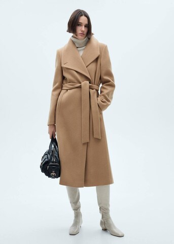 MANGO Mantel 'Sirenita' in Beige