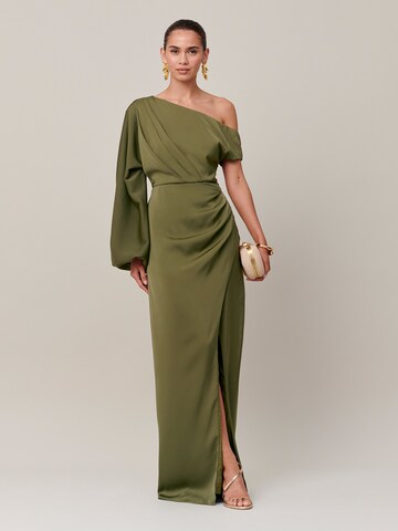 Sável - Vestido 'Cassis' en verde