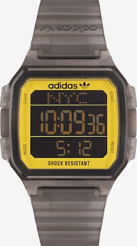 ADIDAS ORIGINALS Digitaluhr in Braun: Vorderseite