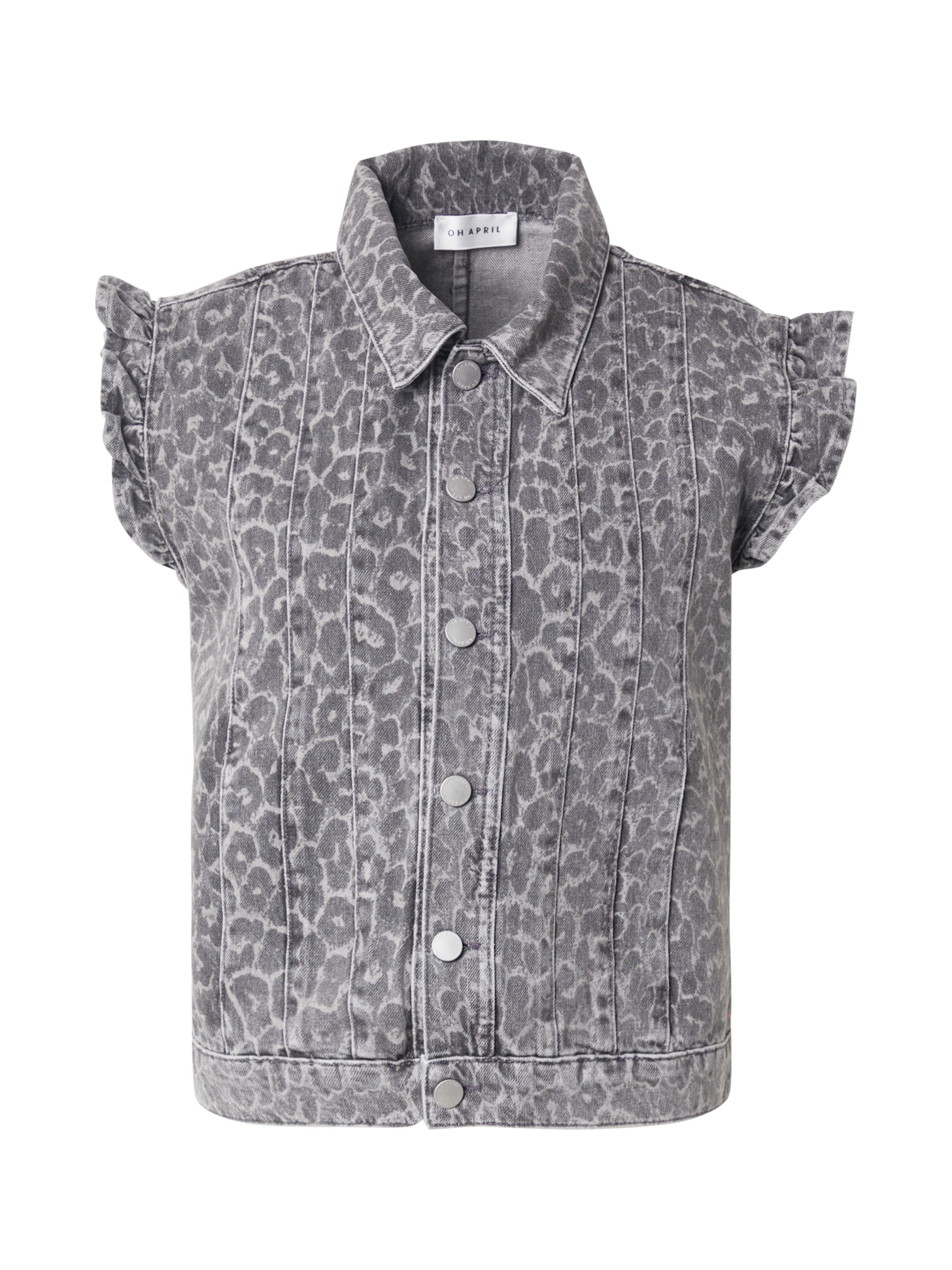 pelēks OH APRIL Veste 'Uva': no priekšpuses