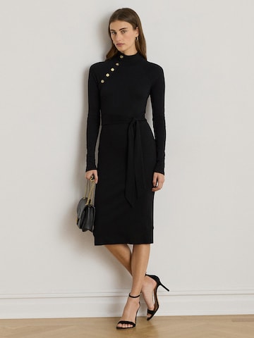 Robes en maille 'VAHANT' Lauren Ralph Lauren en noir : devant
