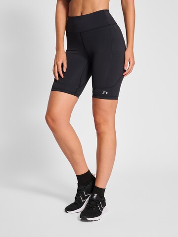 Newline Slimfit Sportbroek in Zwart: voorkant