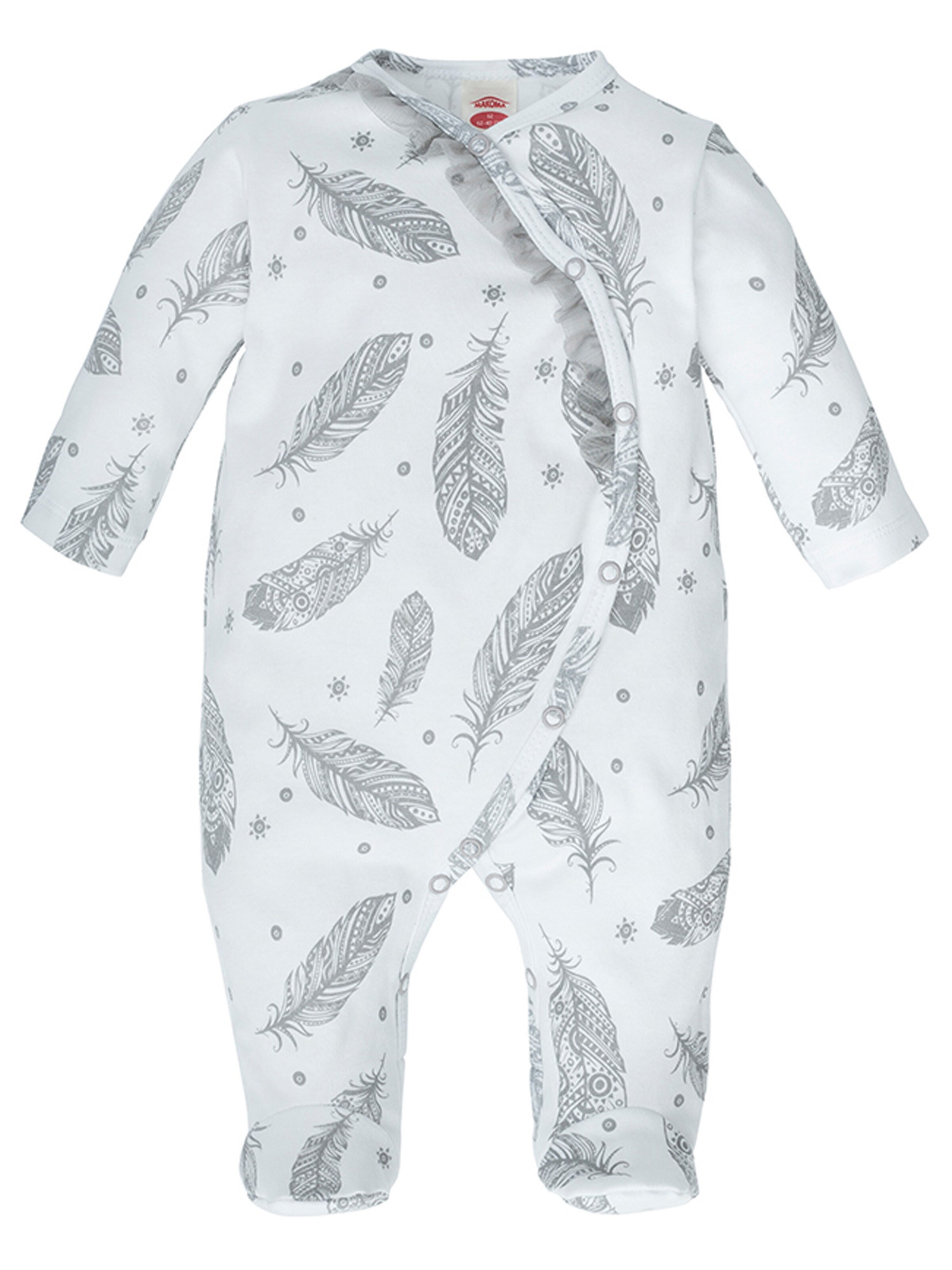 Makoma Romper/bodysuit in White: front