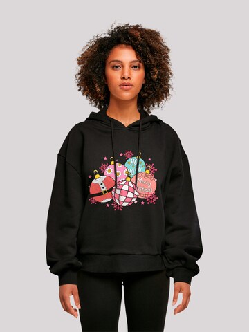 Sweat-shirt F4NT4STIC en noir : devant