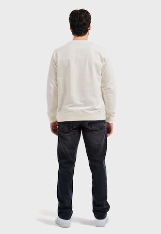 Oldskull Sweatshirt 'Plain Basic' in Weiß