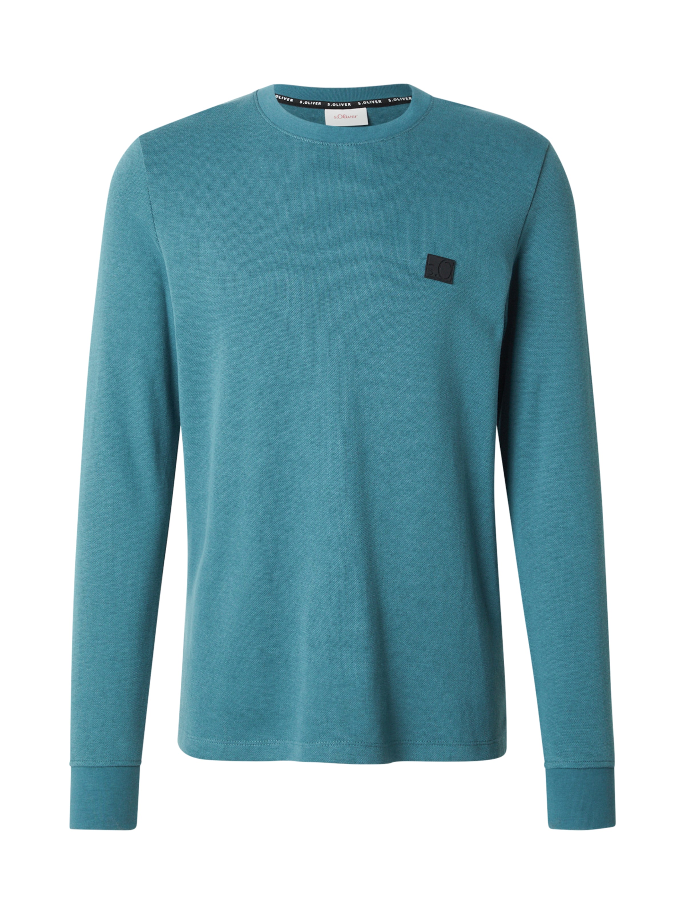 s.Oliver Shirt in Groen: voorkant