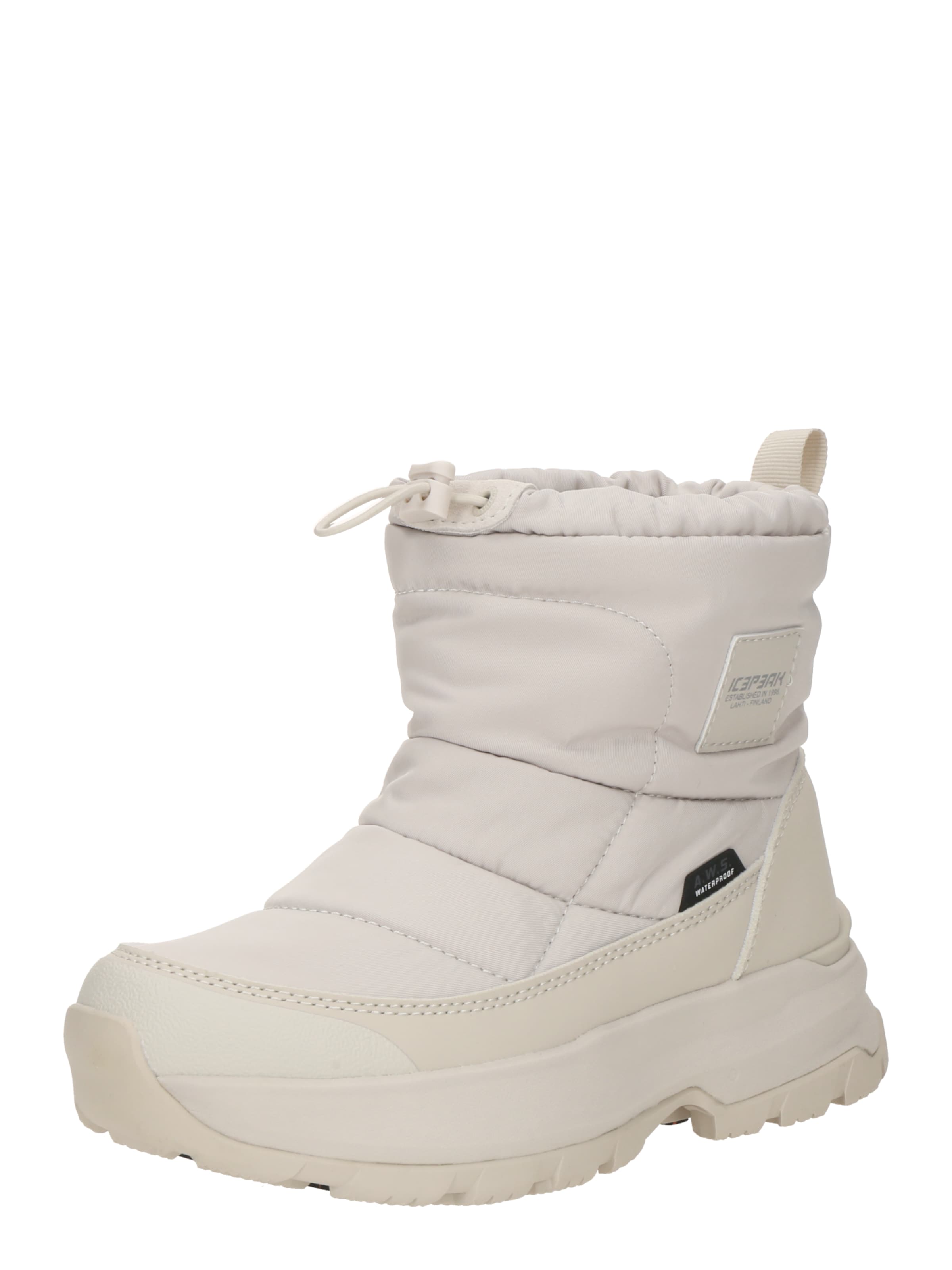 ICEPEAK Snowboots 'Avellino' i beige: forside
