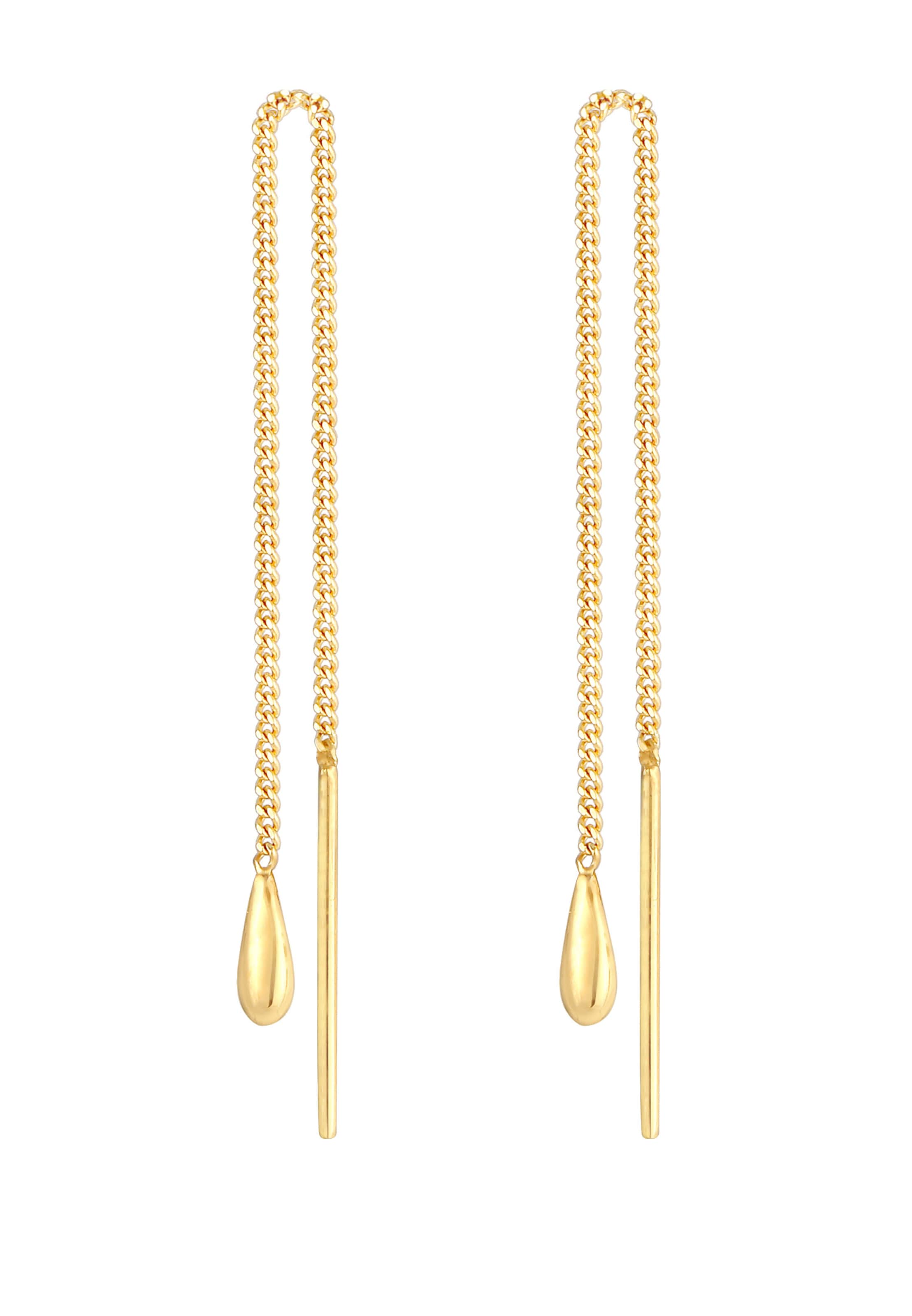 ELLI Ohrringe in Gold: Vorderseite