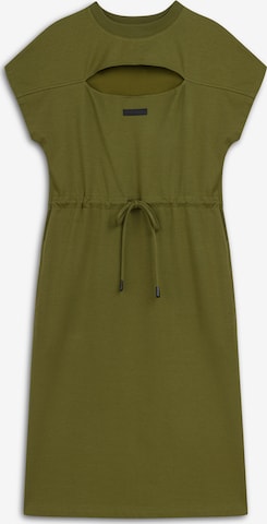 Twist Jurk in Groen: voorkant