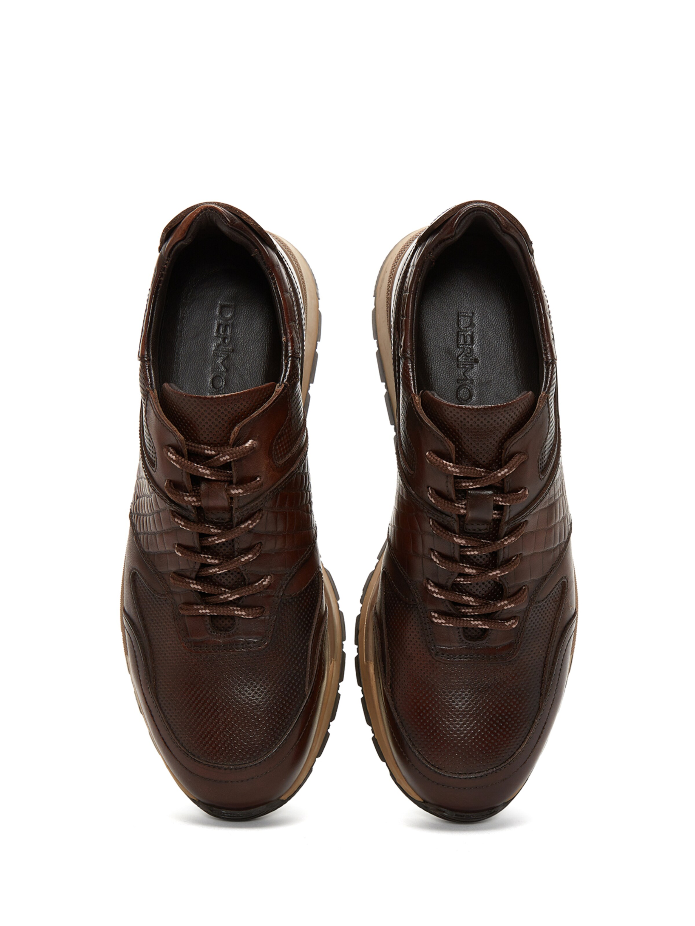 Derimod Sneakers laag in Bruin