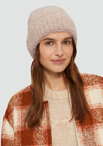 s.Oliver Beanie in Brown: front