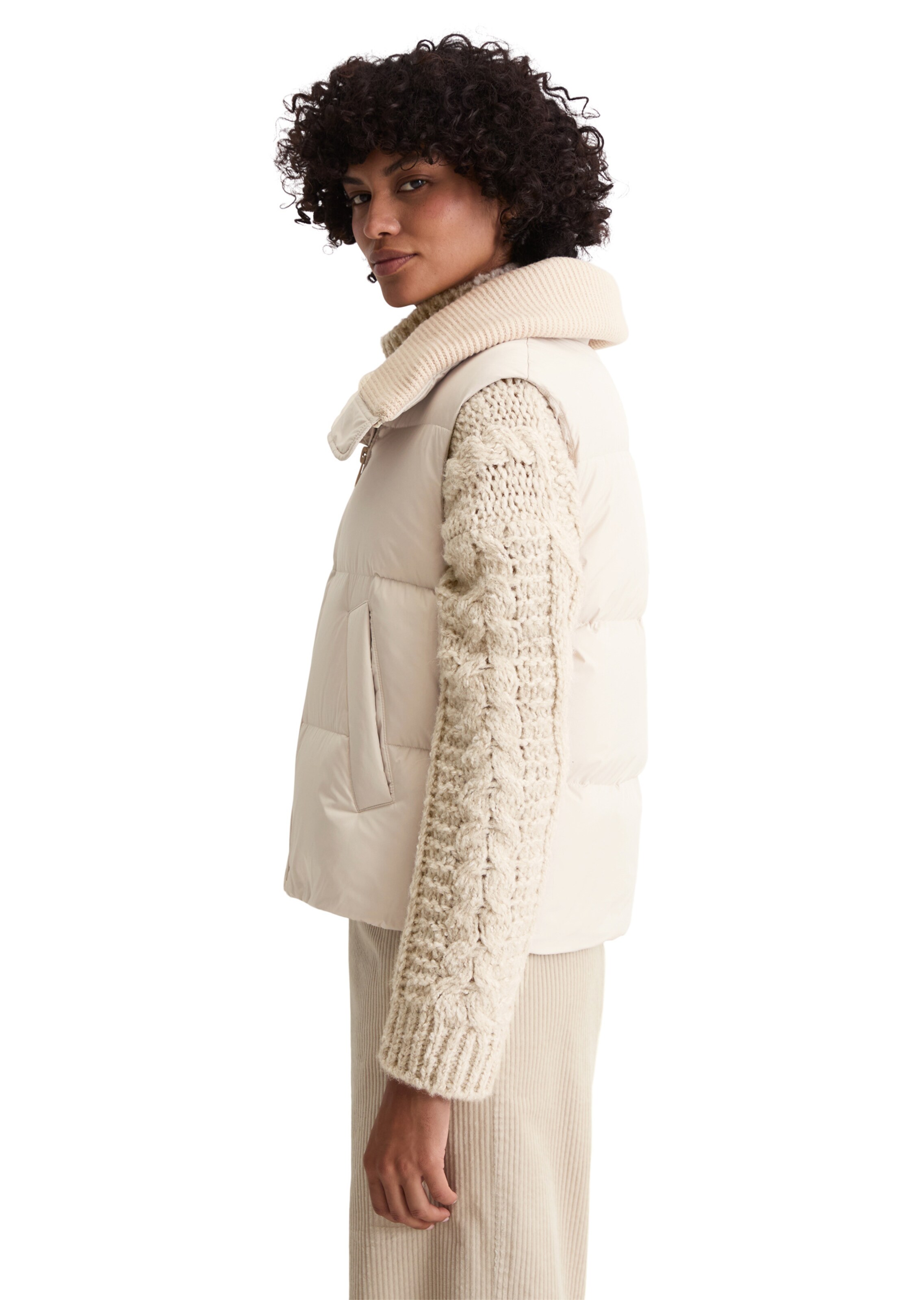 Marc O'Polo Weste in Beige