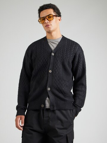 JACK & JONES Kardigan 'JPRBLUMARKUS' w kolorze czarny: przód