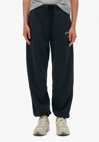 Bootcut Pantalon Superdry en bleu : devant