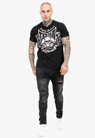 Tapout - Camiseta 'ADELANTOS' en negro