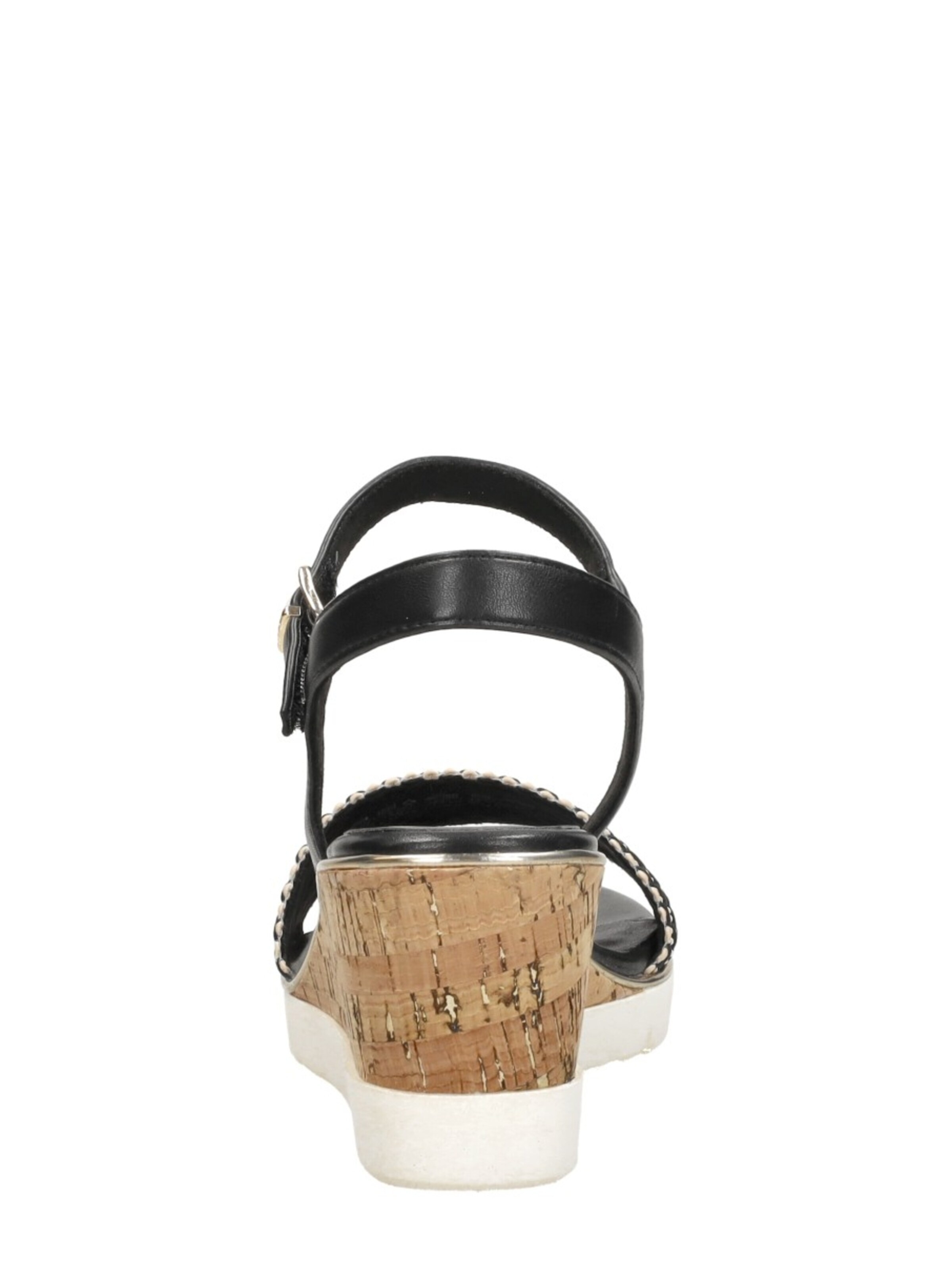 Tamaris Sandal 'Sandalen Hak' in Black