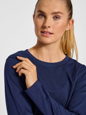 Hummel Funktionsbluse i blå