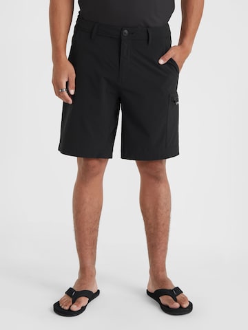 O'NEILL Regularen Kratke hlače za surfanje ' Trvlr Series ' | črna barva: sprednja stran