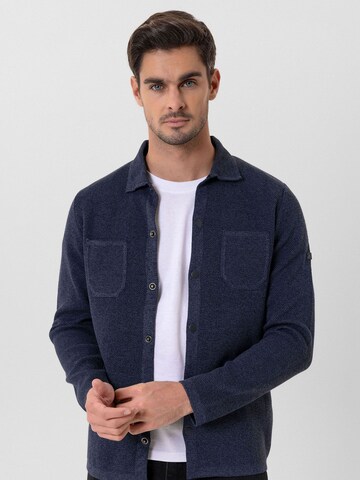 Vestes en maille 'Erick' Jacey Quinn en bleu