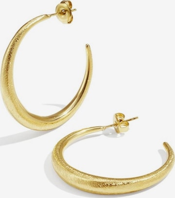 Cala Rose Ohrringe 'HARPER' in Gold: Vorderseite
