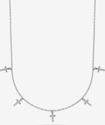 CHRIST Necklace in Silver: front