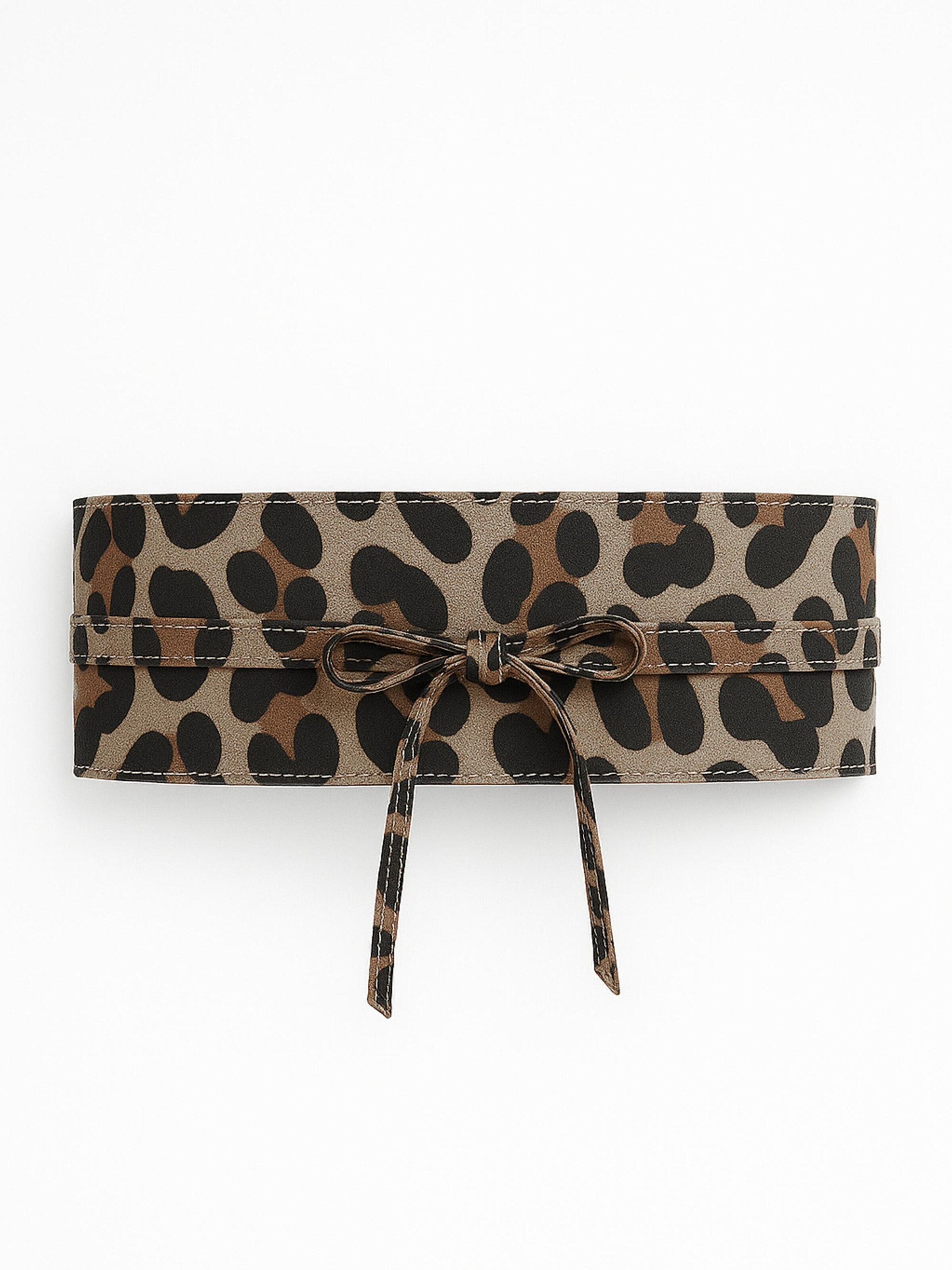COLLEZIONE ALESSANDRO Belt 'Big Leo' in Beige: front