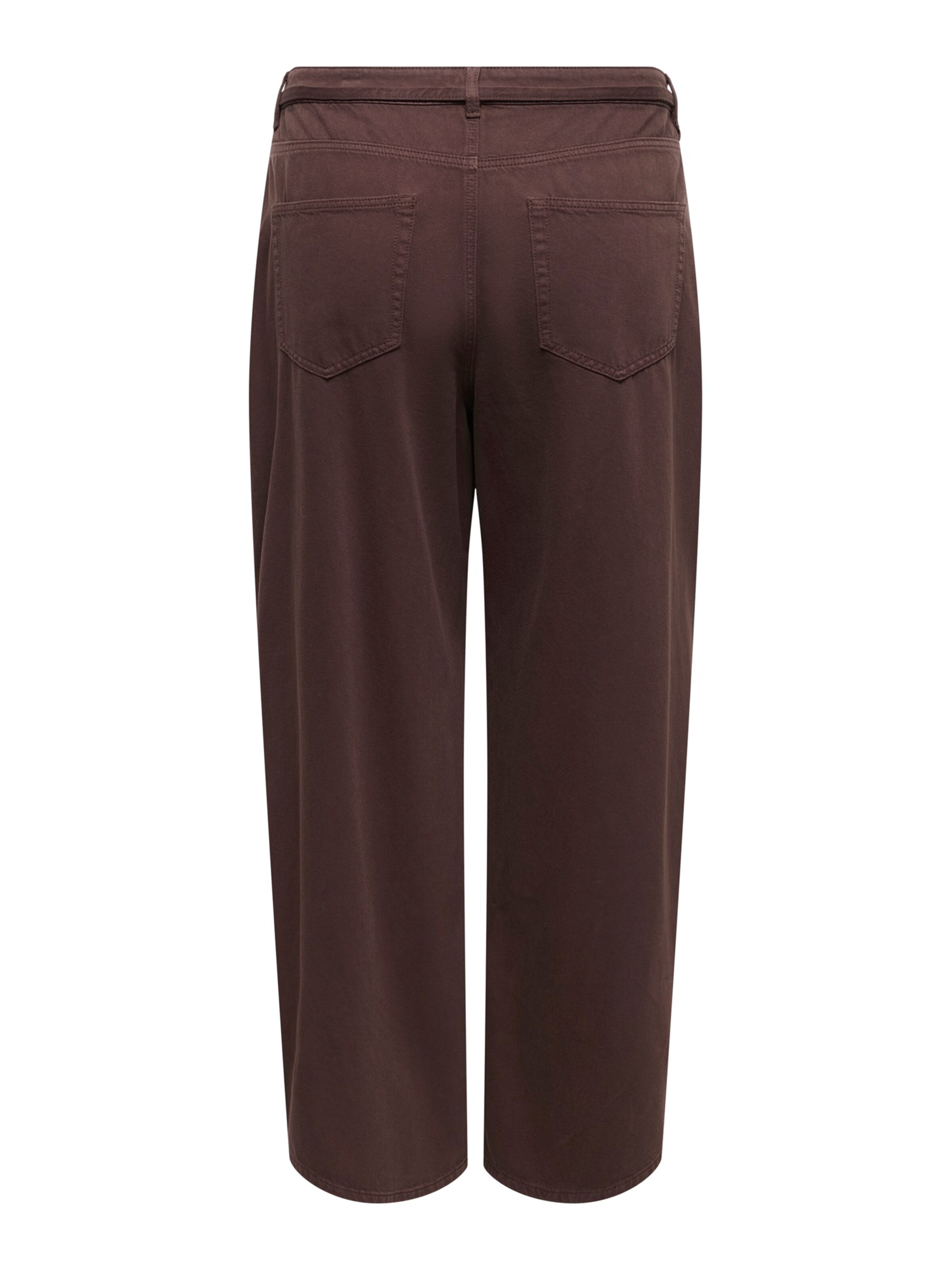 ONLY Carmakoma Barrel Pants in Brown