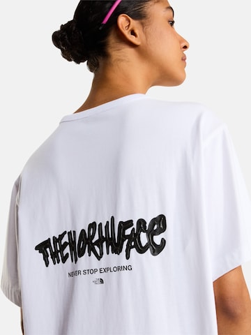 THE NORTH FACE Тениска в бяло