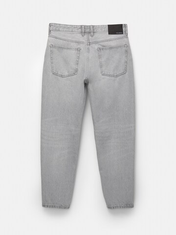 Pull&Bear Regularen Kavbojke | siva barva