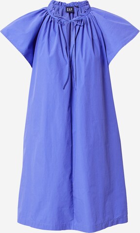 GAP Blousejurk in Blauw: voorkant