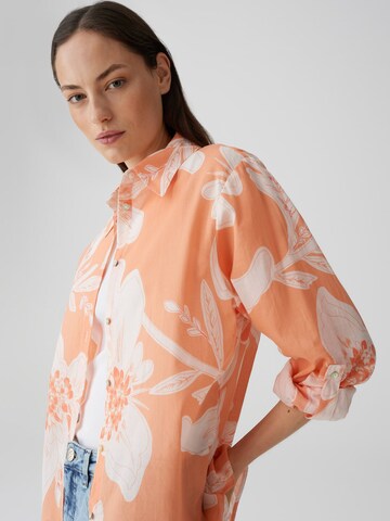 OPUS Bluse 'Fumine Bohème' in Orange