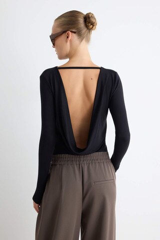 Trendyol - Body camiseta en negro