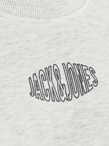 JACK & JONES Sweatshirt 'World' in Grijs