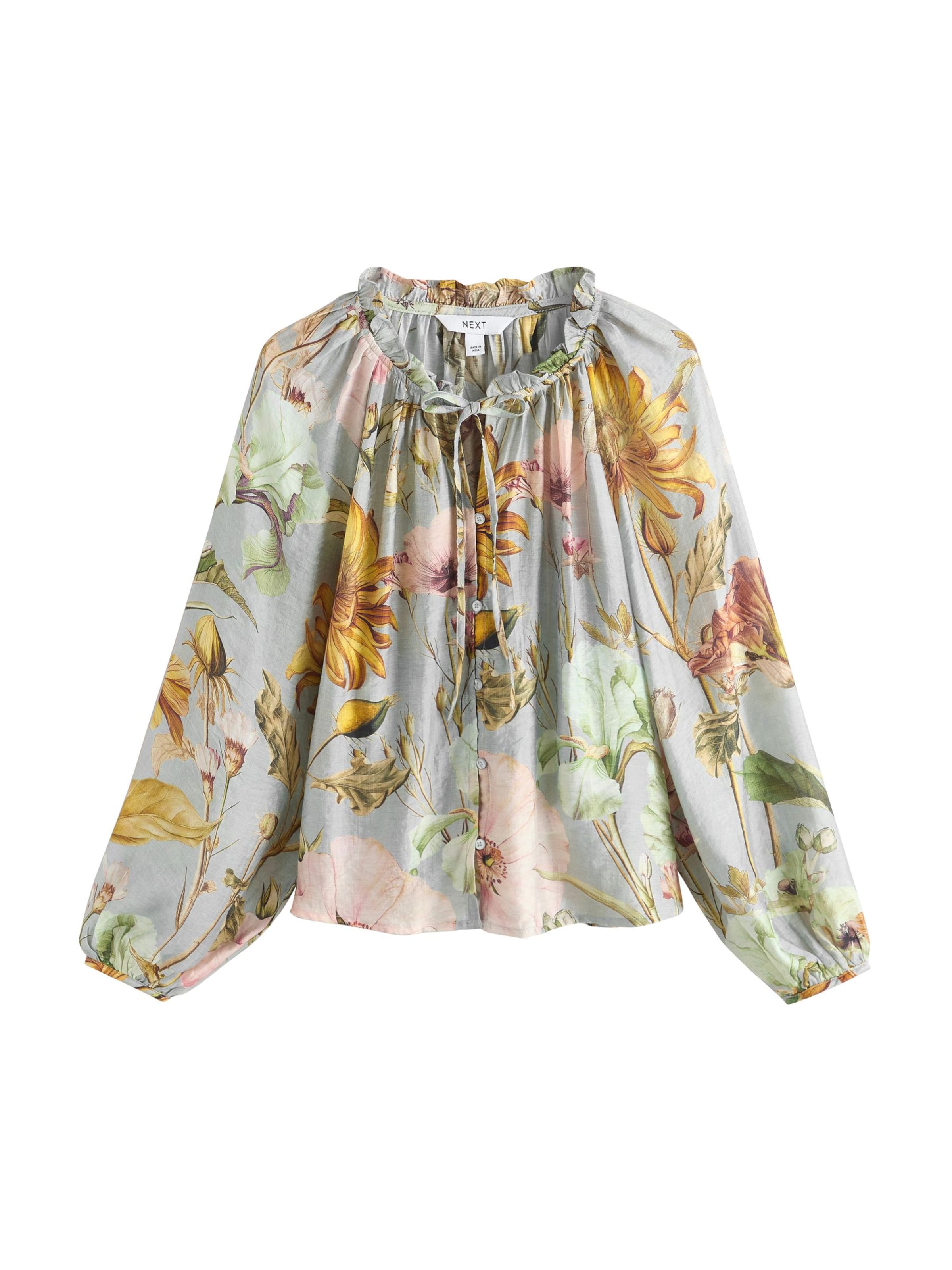 Next Blouse in Blauw: voorkant