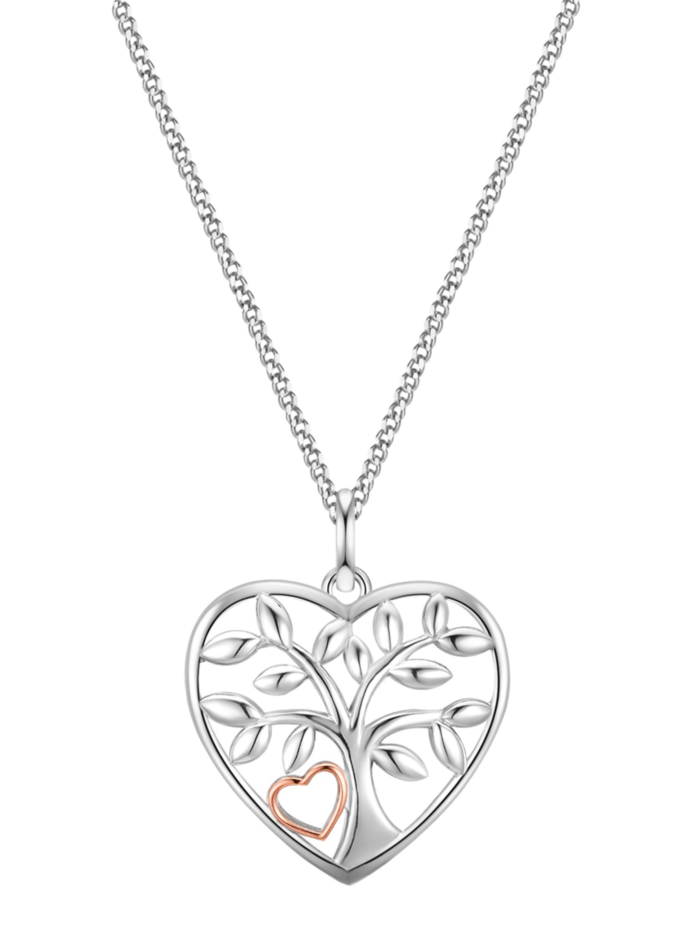 Glanzstücke München Chaîne en or rose / argent, Vue avec produit