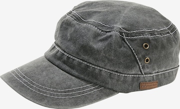 Jan Vanderstorm Cap 'Bode' in Grey: front