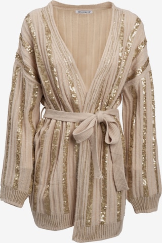 Cardigan Influencer en beige : devant