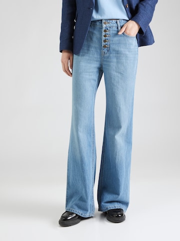 Lauren Ralph Lauren Flared Jeans in Blauw: voorkant