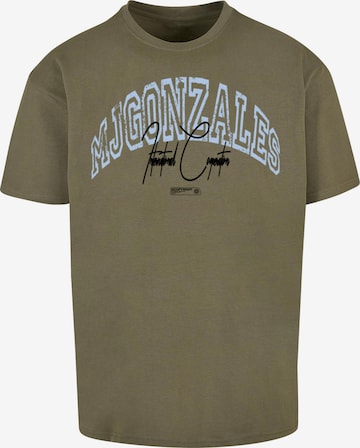 MJ Gonzales Shirt 'Internatioanal' in Groen: voorkant