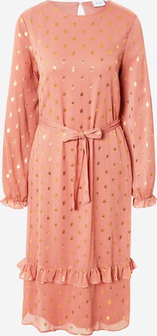 Robe-chemise VILA en rose : devant