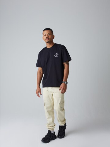 ABOUT YOU x Benny Cristo Shirt 'Jay' in Black