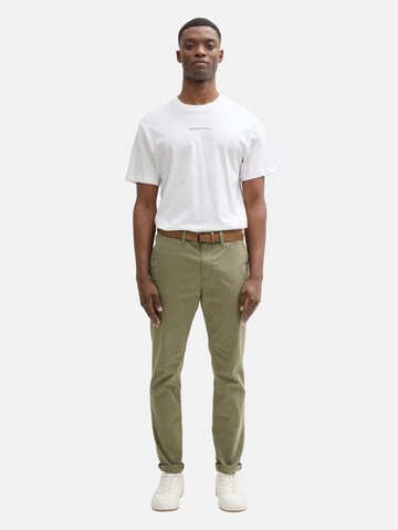 TOM TAILOR DENIM - Slimfit Pantalón chino en verde
