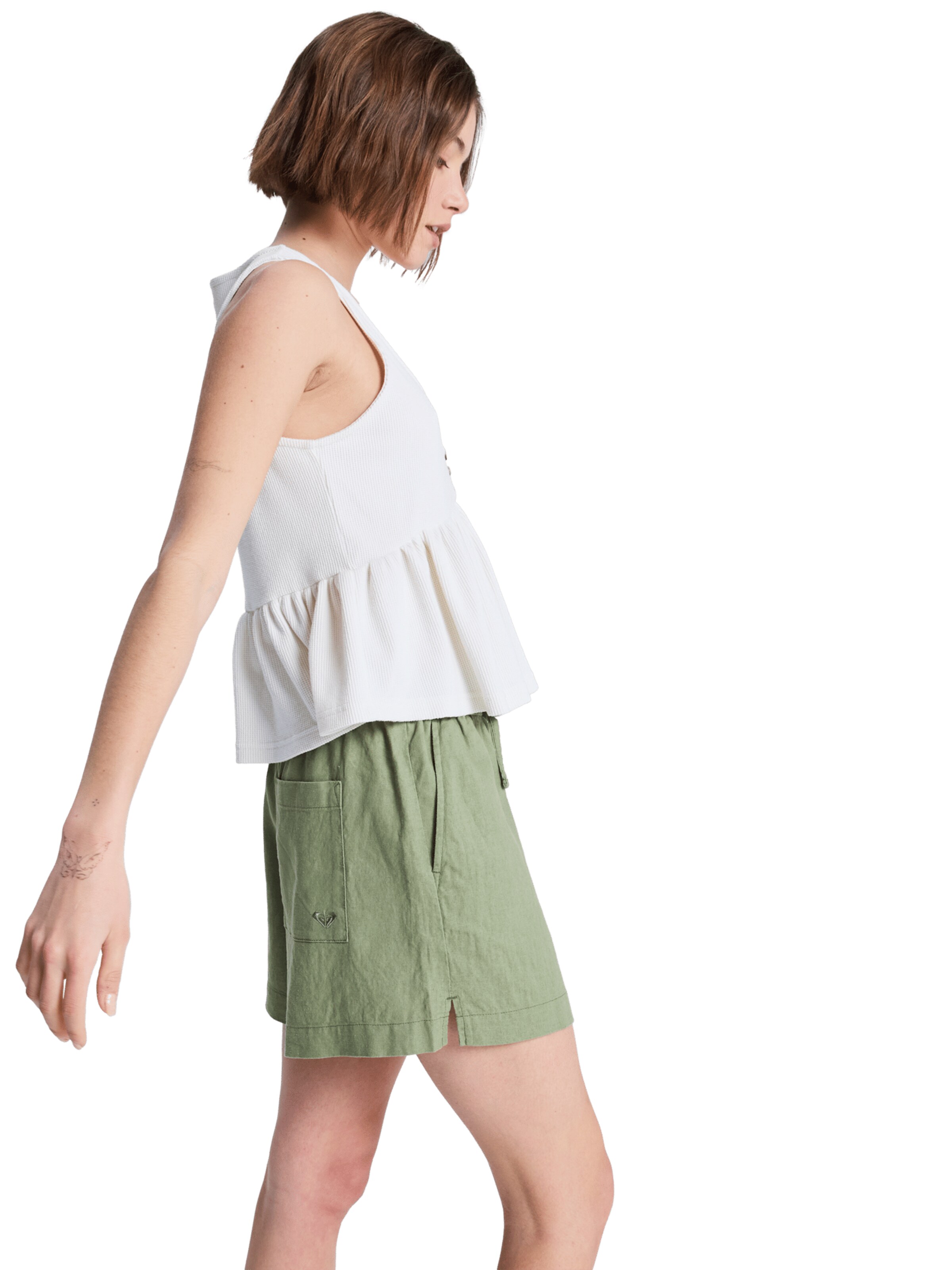 ROXY Regular Hose 'Lekeitio' in Grün