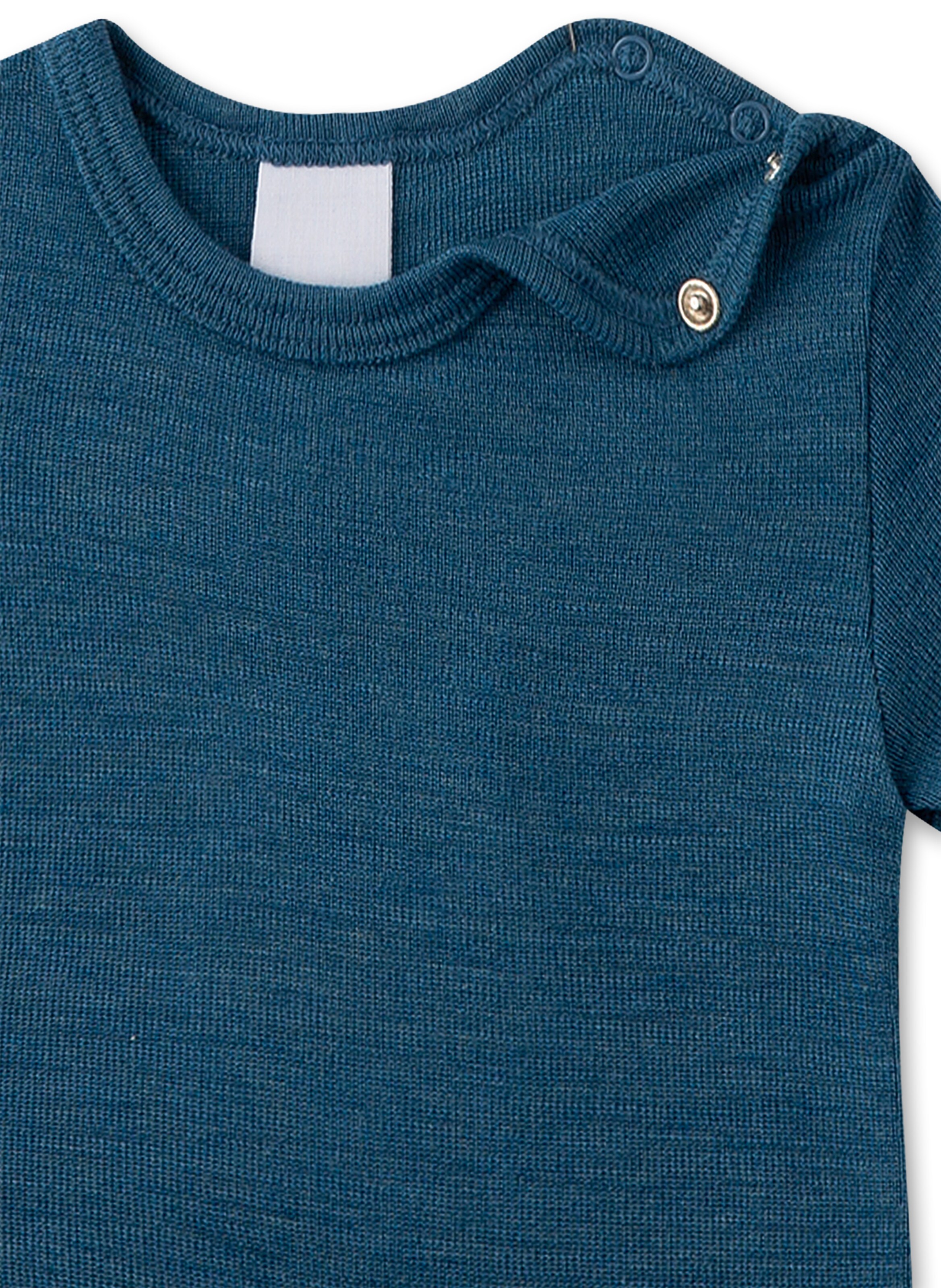 Tutina / body per bambino di Sanetta in blu