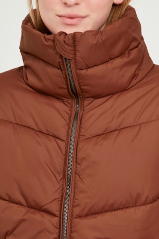 b.young Between-Season Jacket 'BYBOMINA PUFFER' in Brown