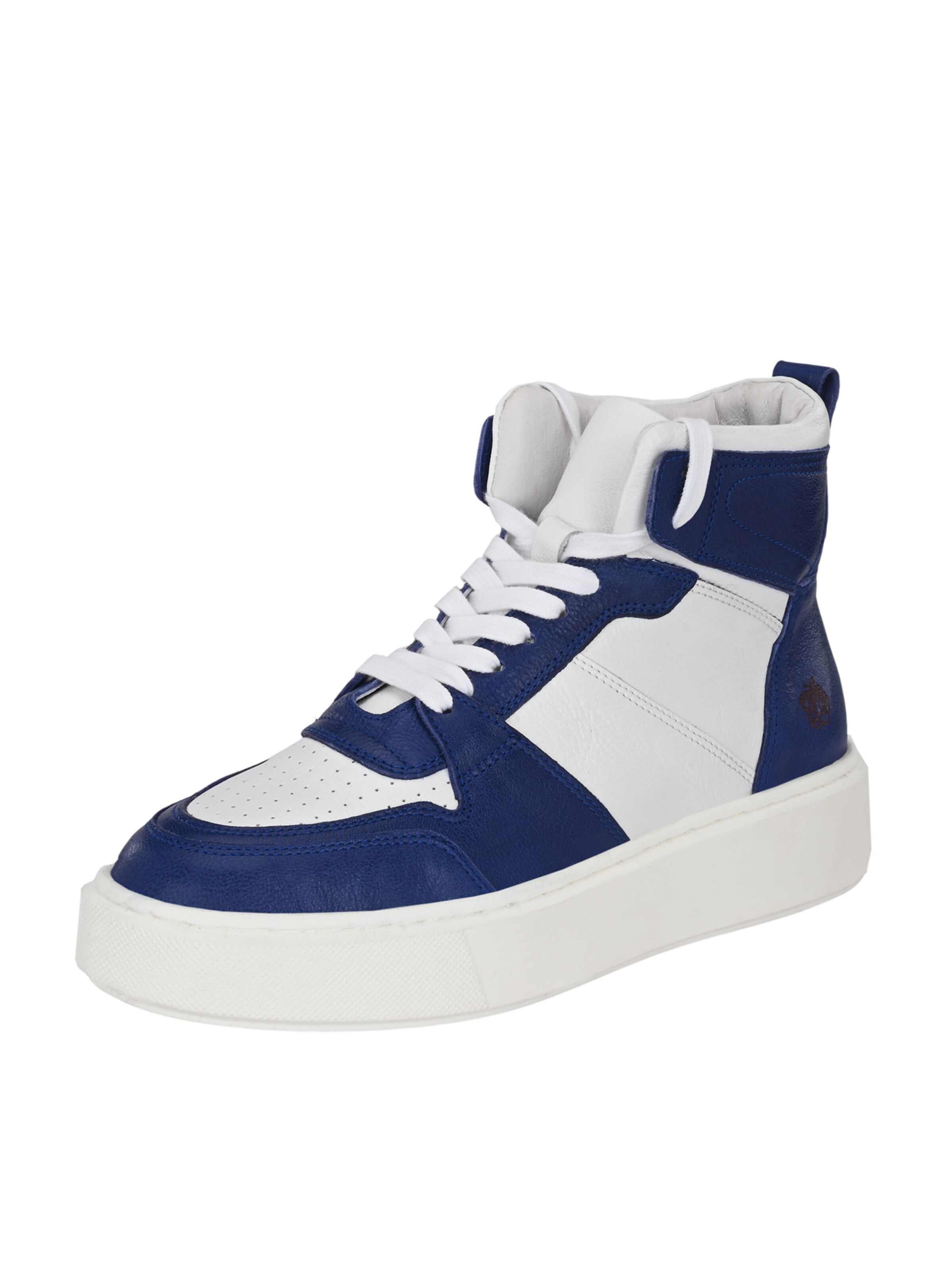Apple of Eden High-top trainers 'SOFIA' in Blue: front