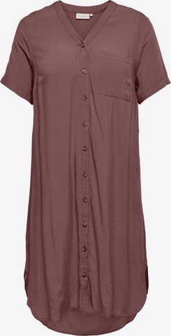 Robe-chemise ONLY Carmakoma en violet : devant