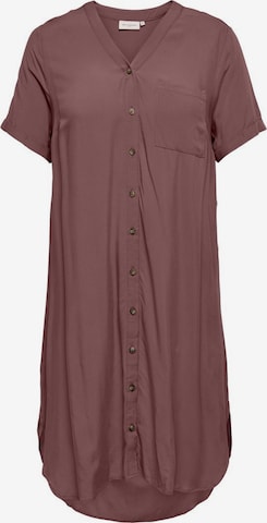 Robe-chemise ONLY Carmakoma en violet : devant