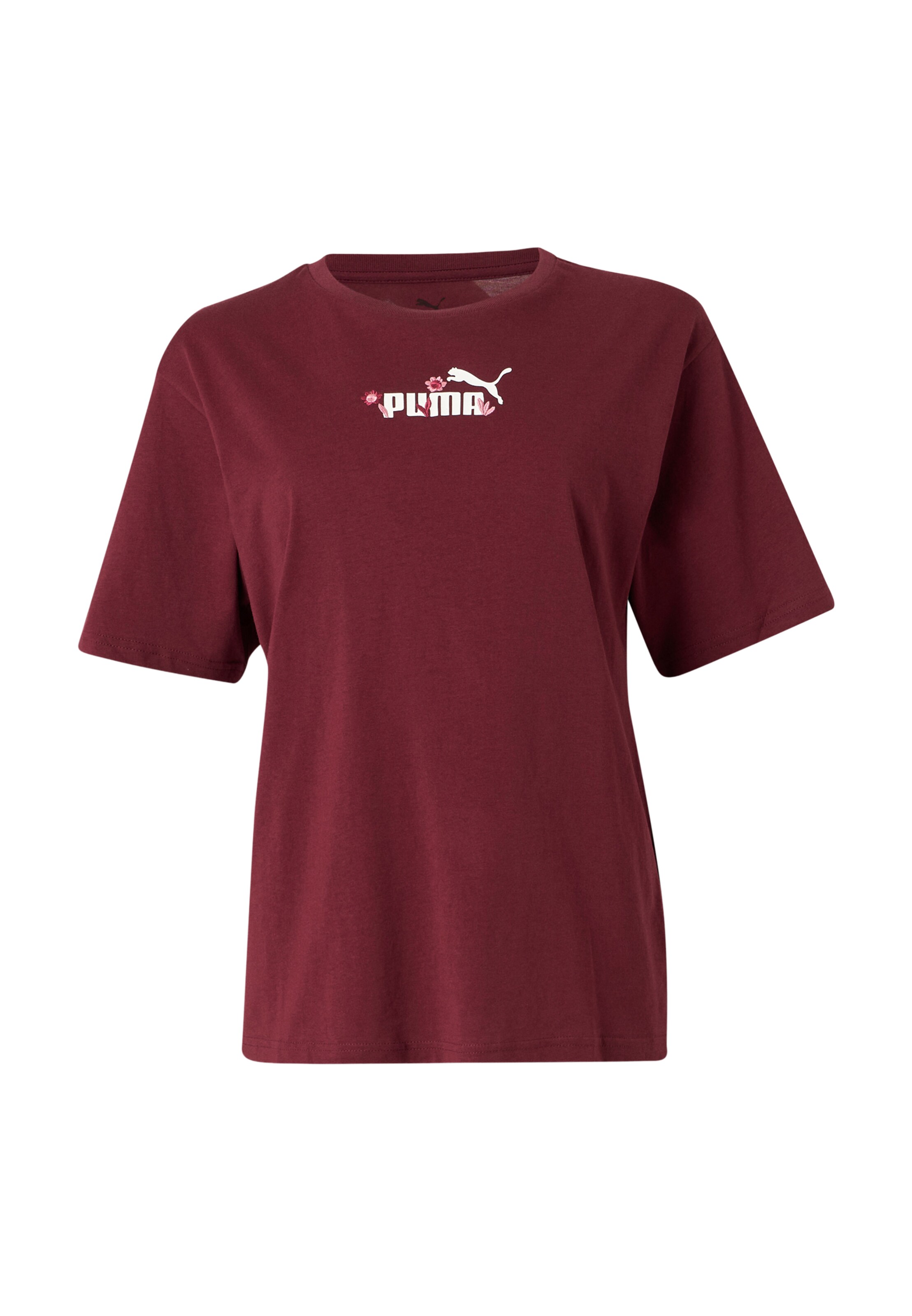 PUMA Funktionsshirt 'Ess Nature 2.0.' in Rot: Vorderseite